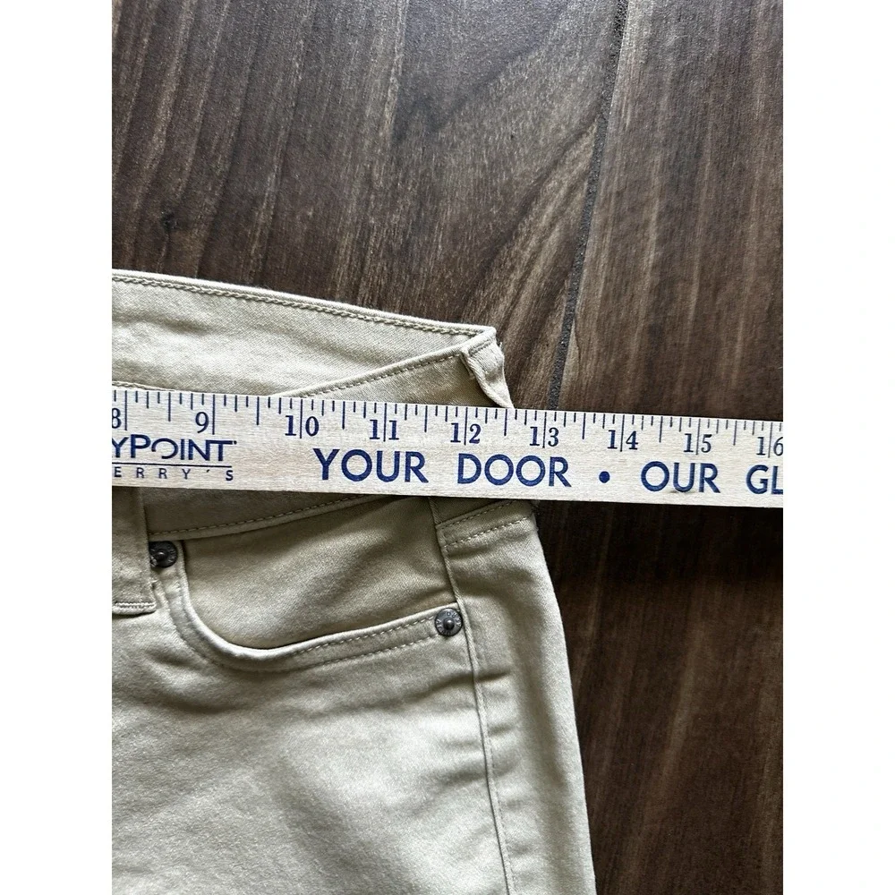 Aeropostale Womens High Rise Jegging Khaki Tan Stretch Pants Size 2‎ Short